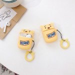 Wholesale Cute Design Cartoon Silicone Cover Skin for Airpod (1 / 2) Charging Case (Hunny Bear)